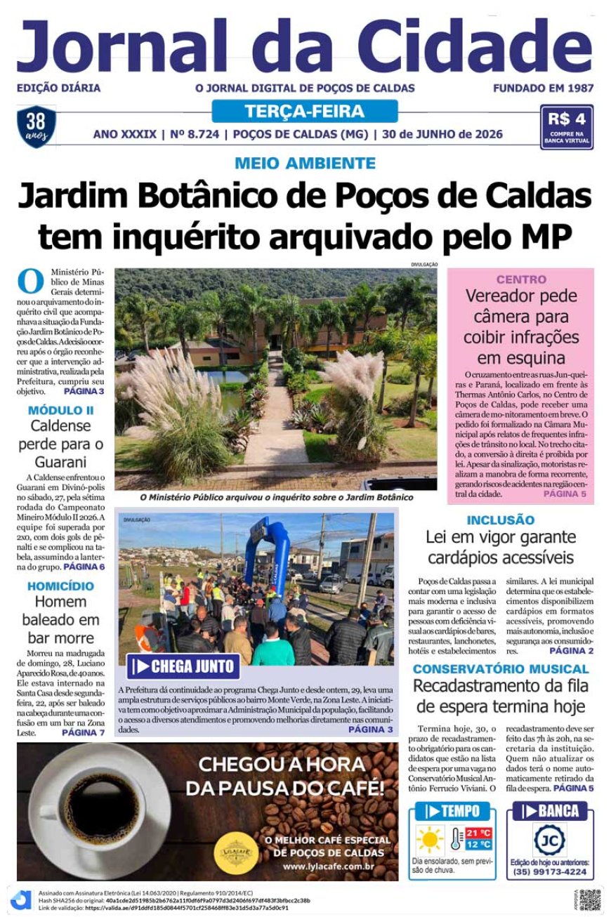 Jornal da Cidade 30 de junho de 2026