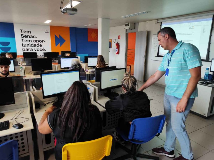 Senac em Poços abre inscrições para cursos de qualificação profissional gratuitos em diversas áreas