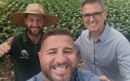 Produtor de Poços cria método que cultiva brócolis na areia