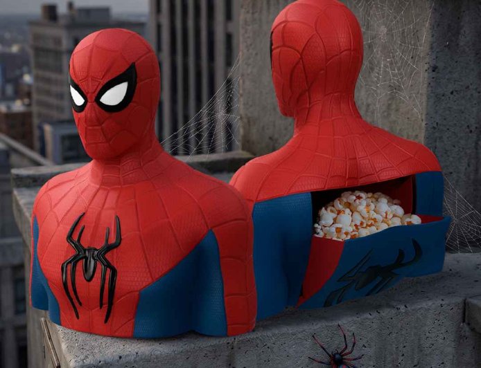 Cine Marquise Ultravisão divulga balde colecionável do Homem-Aranha