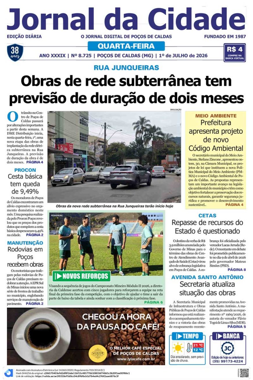 Jornal da Cidade 01 de julho de 2026