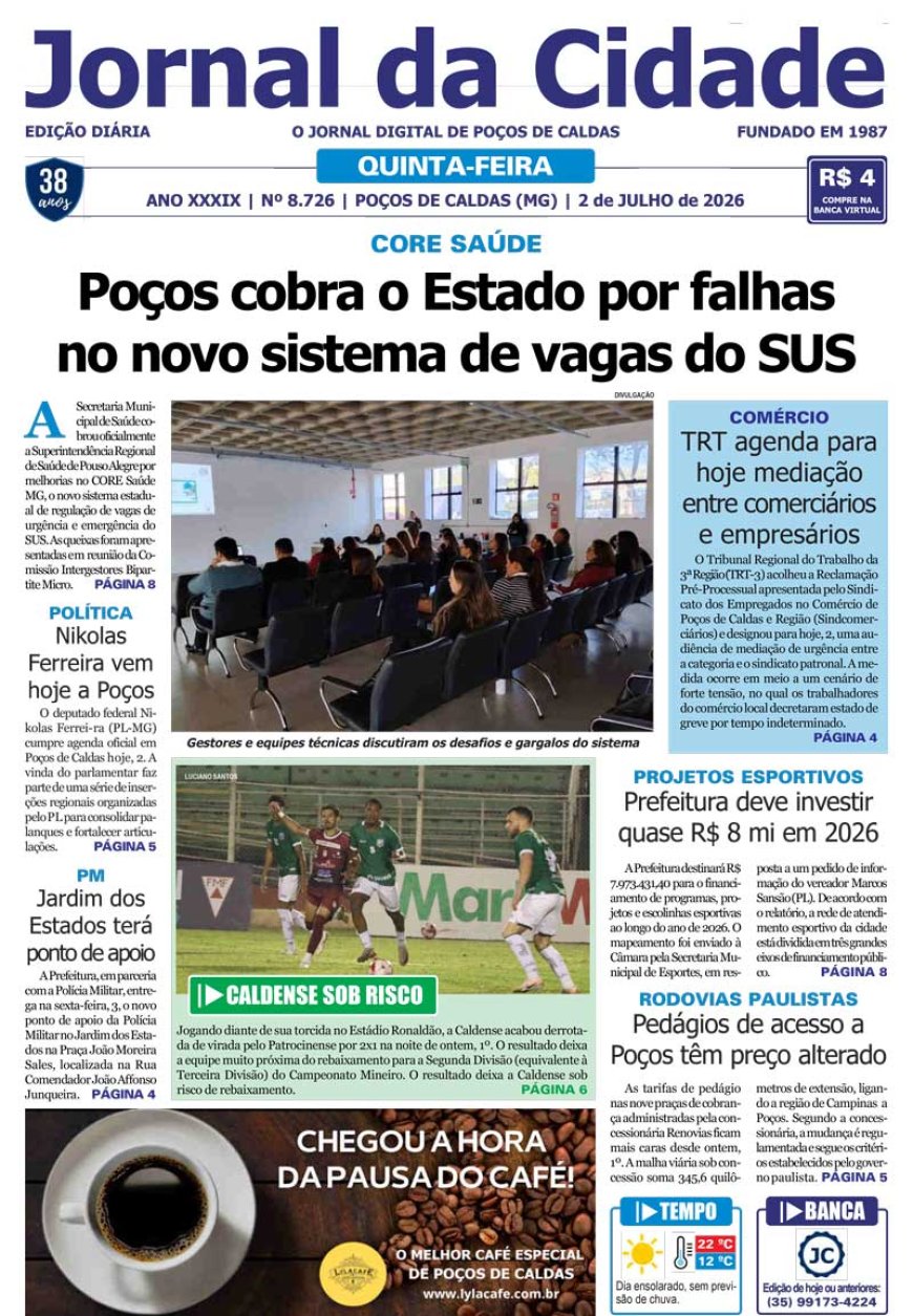 Jornal da Cidade 02 de julho de 2026