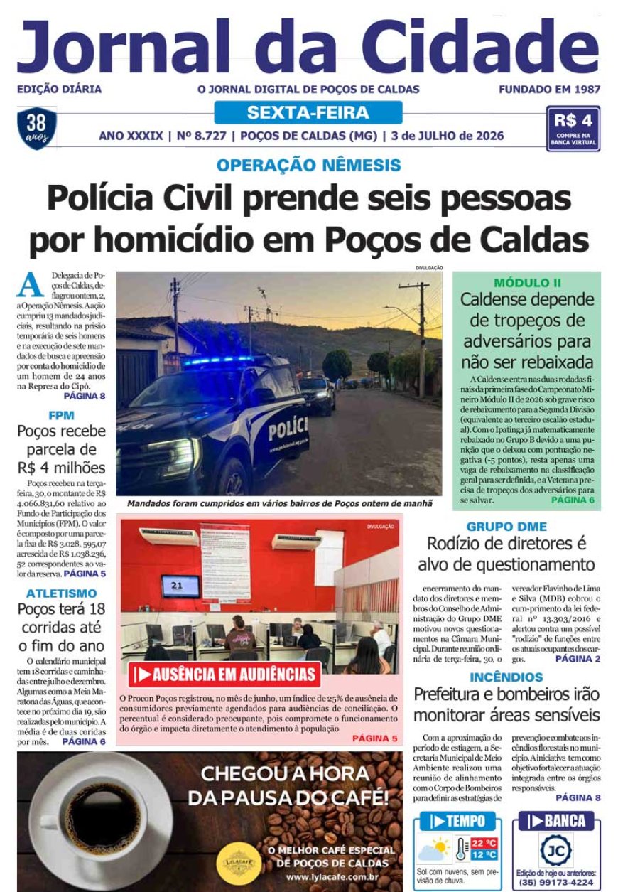 Jornal da Cidade 03 de julho de 2026