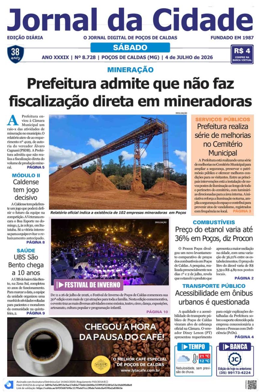 Jornal da Cidade 04 de julho de 2026