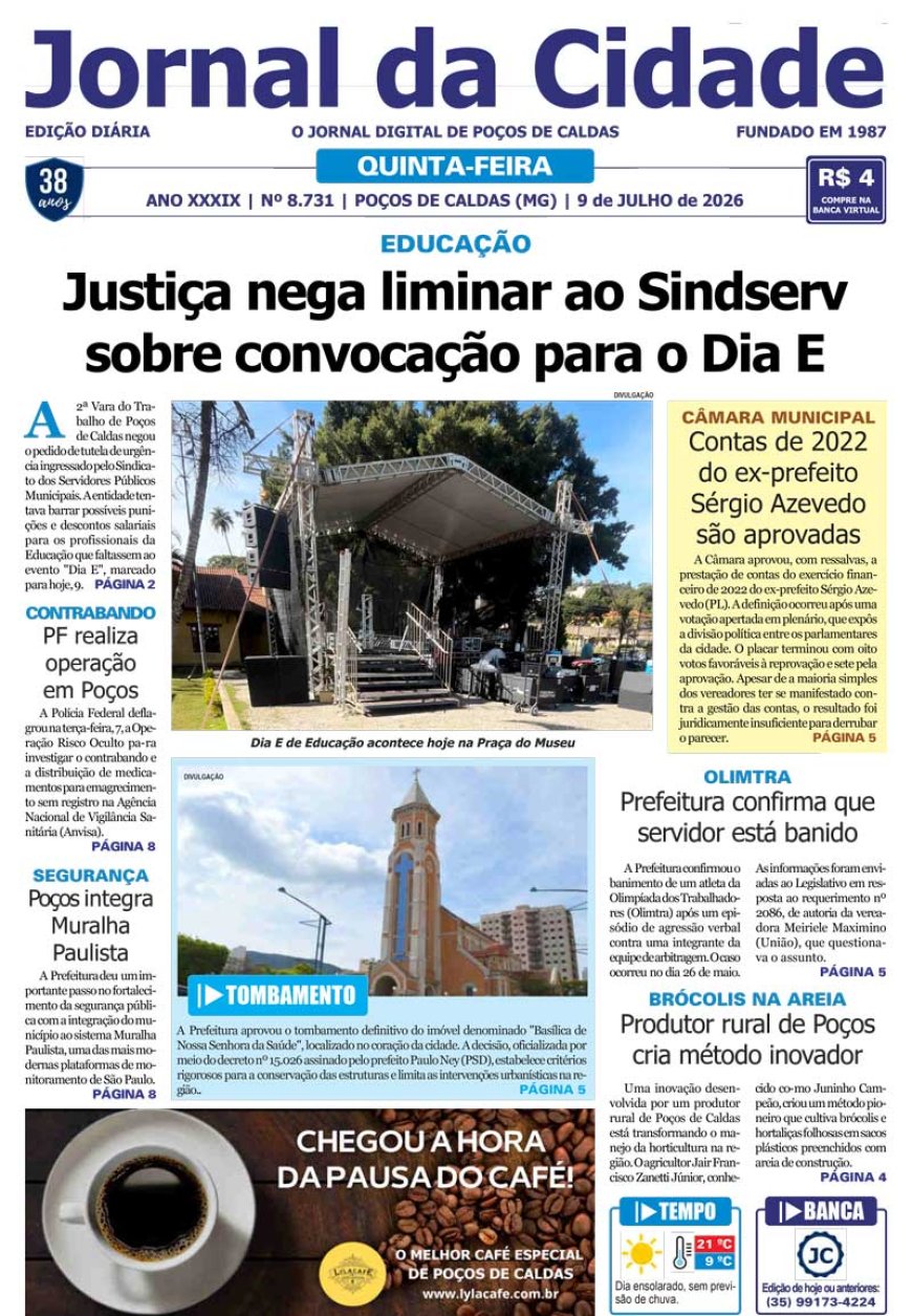 Jornal da Cidade 09 de julho de 2026
