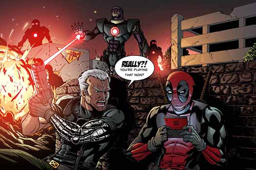 Deadpool é baseado na HQ da Marvel