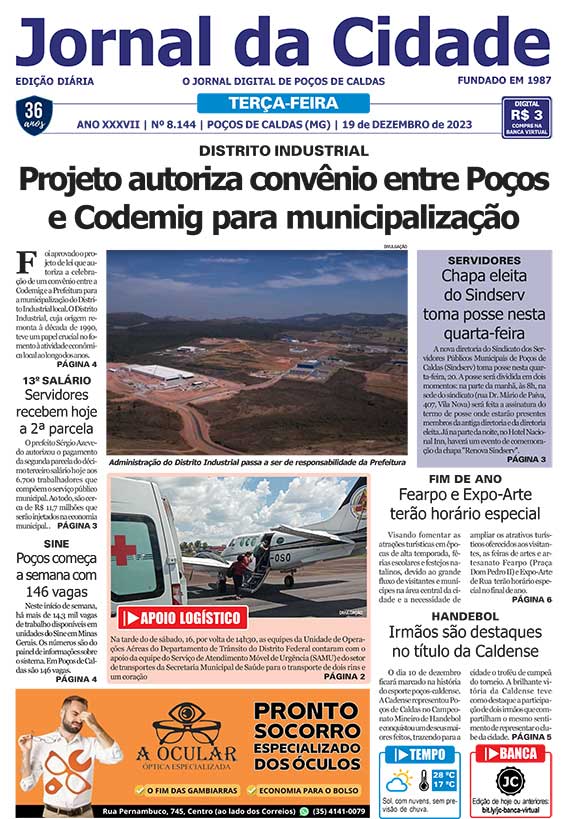 G23 - Portal Poços Já  Últimas notícias de Poços de Caldas e região